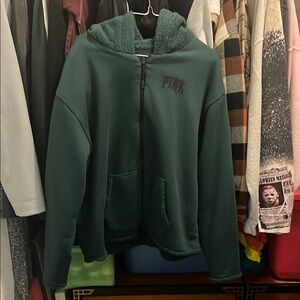 PINK Victoria's Secret Green Jacket